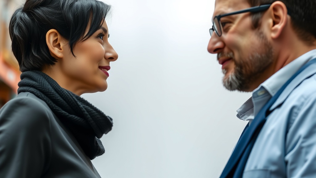 Due responsabili logistici discutono il flusso degli ordini con i partner commerciali