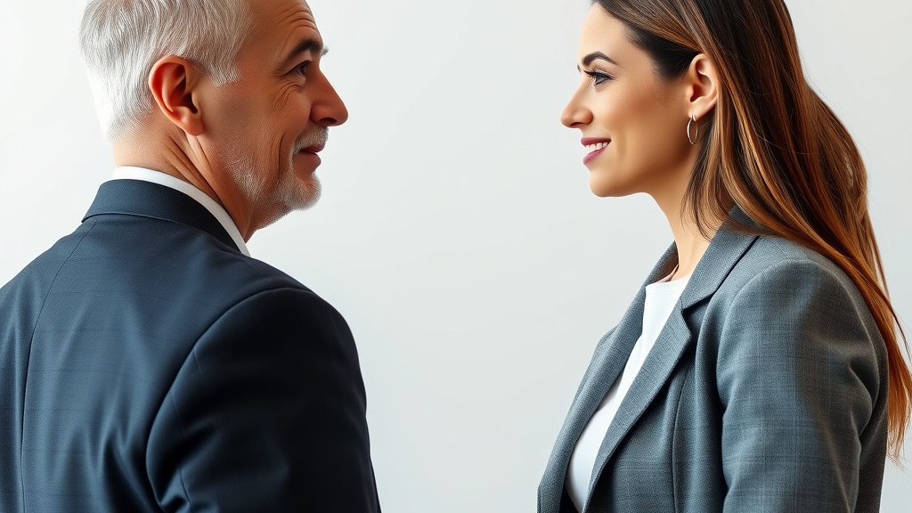 Un responsabile IT e una consulente pianificano insieme l&rsquo;aggiornamento del sistema