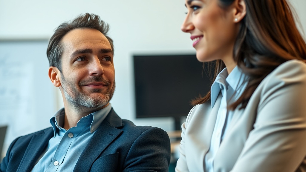 Due consulenti SAP esaminano insieme le richieste di assistenza di un cliente